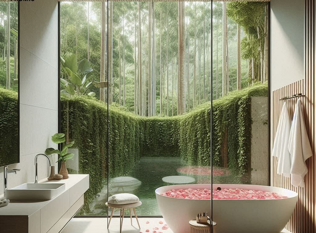 Panele szklane do łazienki​